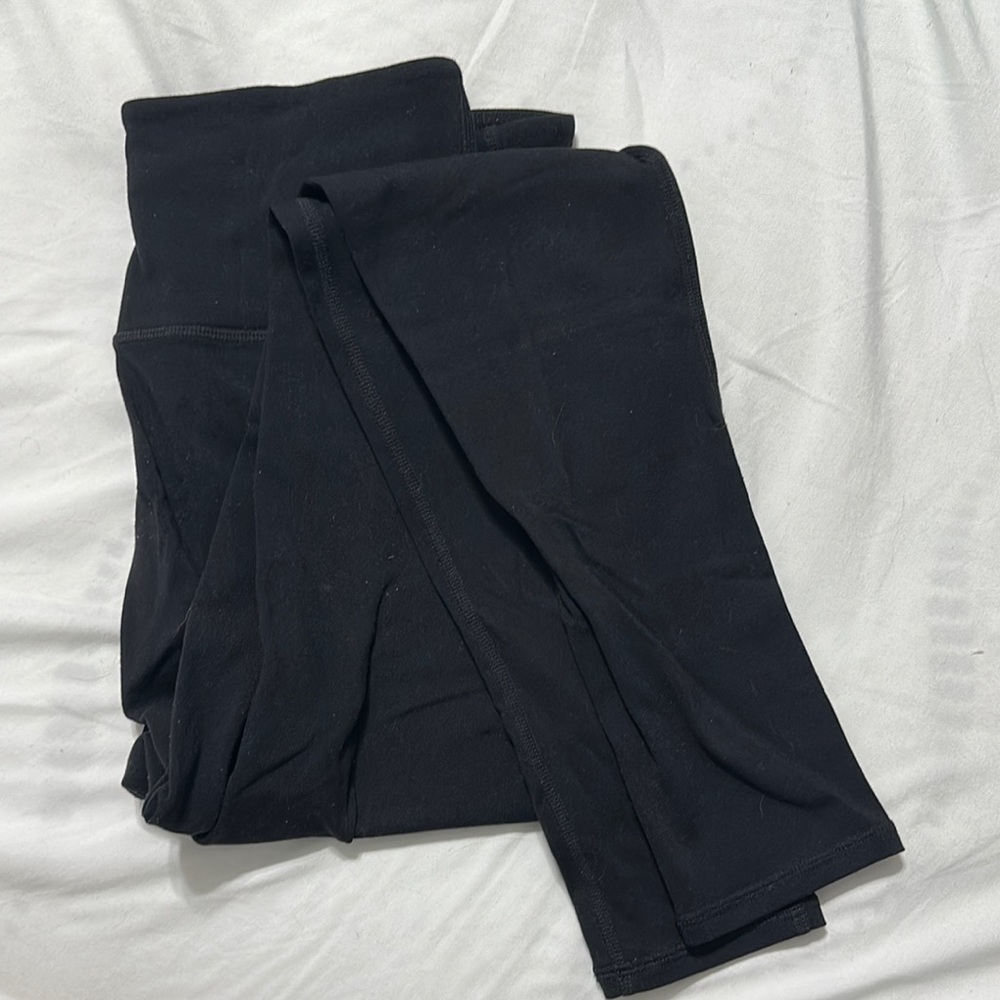 Athleta Black Leggings Stretchy Form-Fitting